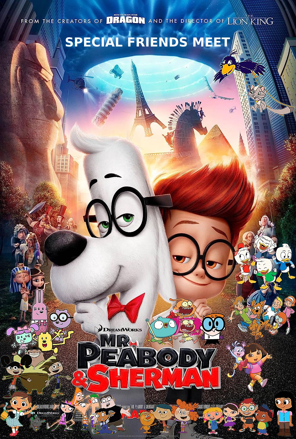 Special Friends Meet Mr. Peabody and Sherman Thomas & Friends Team