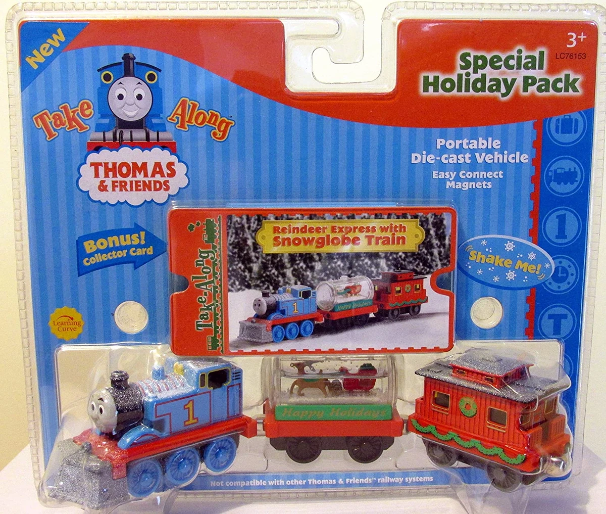 Reindeer Express with Snowglobe Train Thomas TakeAlong Wiki Fandom