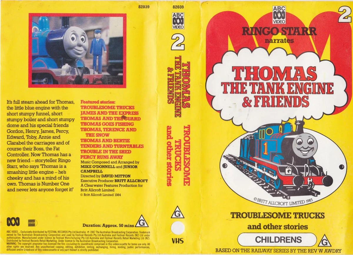 Troublesome Trucks and Other Stories | Thomas the Tank Engine VHS ...