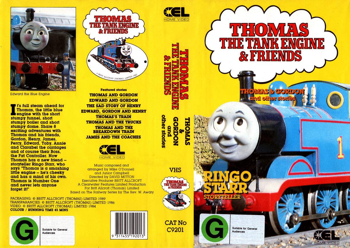 CEL Home Video | Thomas the Tank Engine VHS Covers Wiki | Fandom