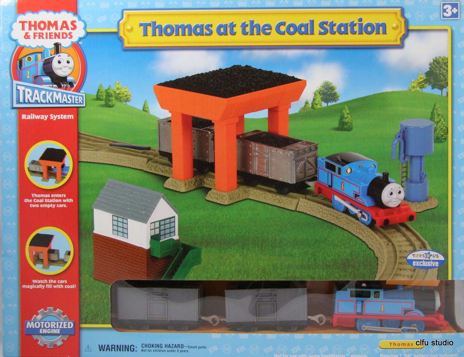 Thomas at the Coal Station Thomas Trackmaster Wiki Fandom