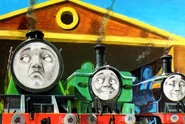 Henry mit Duck und Donald