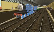 Alfred in his NWR blue livery.