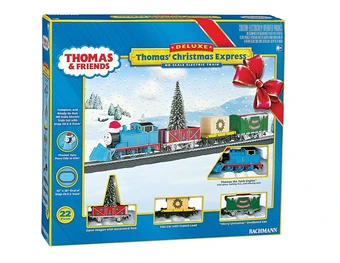 thomas the train christmas set