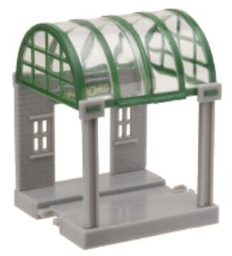 Knapford Station with Platform | Thomas Capsule Plarail Wiki