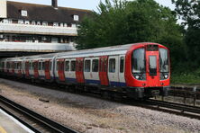 London Underground S8 Stock 21068 on Metropolitan Line Fast, Preston Rd (19373343398)