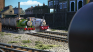 Stanley with Percy