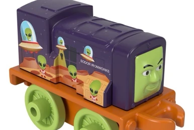 Edward as Black Adam | Thomas and Friends MINIS Wiki | Fandom