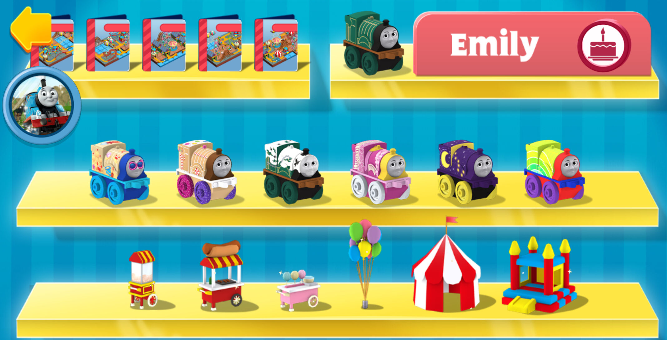 Thomas and Friends MINIS app Emily s Coaster City Thomas and