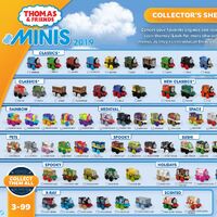 Thomas /& Friends Minis 2019//4 Series #384 Kevin