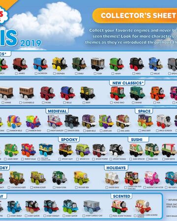 thomas 2019 minis