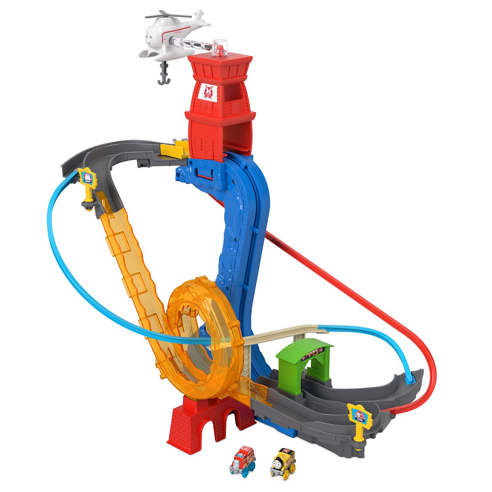 thomas and friends minis steelworks stunt set