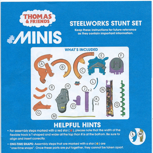 thomas steelworks stunt set
