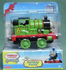 Holiday Percy (Take-n-Play) | Thomas Push Along Wiki | Fandom