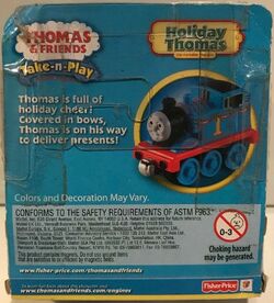 Holiday Thomas (Take-n-Play) | Thomas Push Along Wiki | Fandom