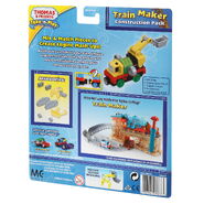 Take-n-Play Train Maker Construction Pack box back