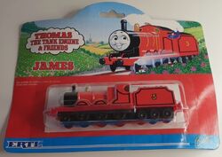 Ertl Sticker Paper Face James Red Thomas the Tank Engine & Friends - Boxed