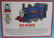 Sir Handel Trading Card