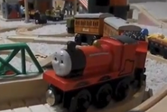 James, broken down on top of Henry's Tunnel
