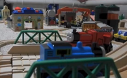 Thomas arrives to help James