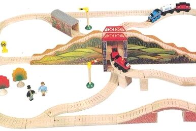 Rheneas and the Roller Coaster Set Thomas Wooden Railway Wiki