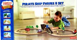 Thomas the train pirate store ship figure 8 set
