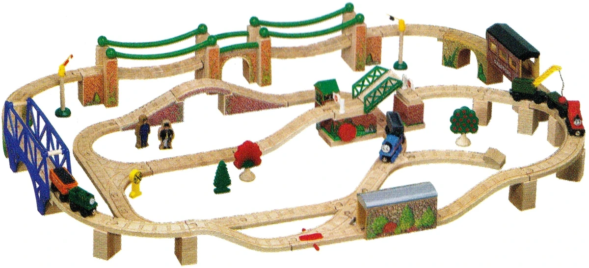 Bridge and Tunnel Set (2000) Thomas Wooden Railway Wiki Fandom