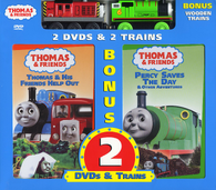 Thomas and his Friends Help Out and Percy Saves the Day DVD with Percy and Salty