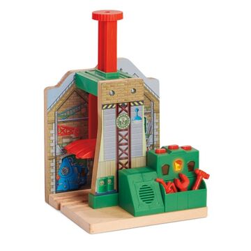 Steamworks Lift and Repair Thomas Wooden Railway Wiki Fandom