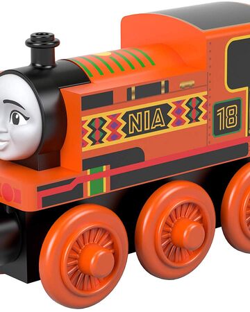 thomas and friends wooden nia