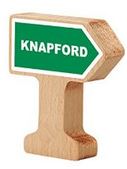 Knapford Sign from Steaming Around Sodor Set (2014)