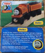 2009 Duke character card