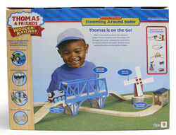 トーマス　木製レール　THOMAS steaming around sodor Fisher Price Thomas and Friends Steaming Around Sodor Solid