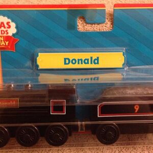 wooden railway donald