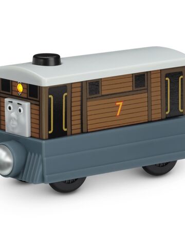 wooden railway toby