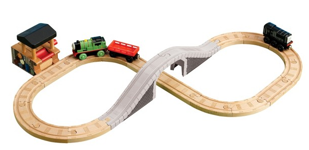 Percy's Fuel Delivery Figure 8 Set | Thomas Wooden Railway Wiki