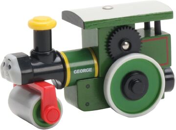 George wooden toys top