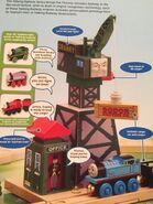 Talking Railway Series Cranky the Crane back of box