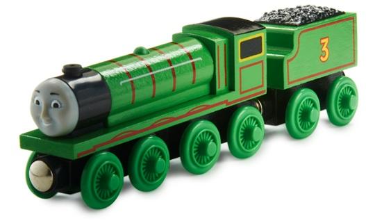 wooden railway henry