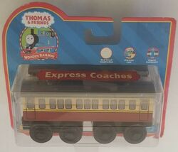 トーマス 木製 EXPRESS COACHES エクスプレス コーチ 2個セット