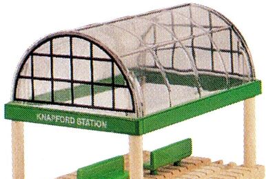 Knapford station sales wooden railway