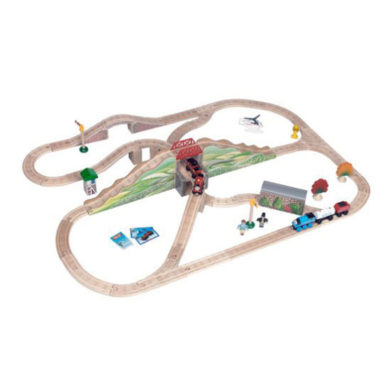 thomas the train mountain tunnel set