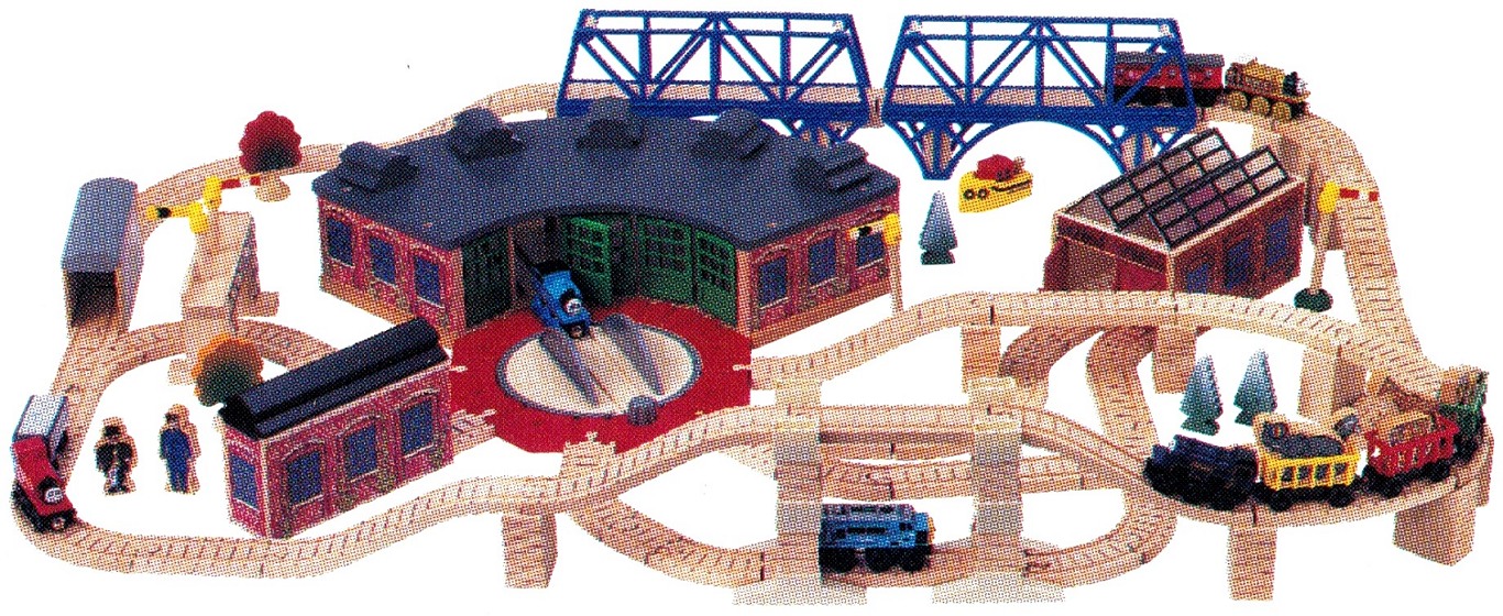 Roundhouse Set (1997) | Thomas Wood 