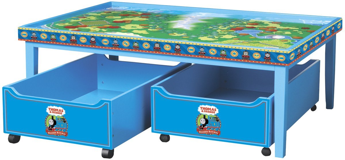 thomas the train table with drawer