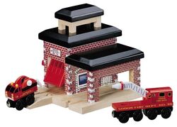 Sodor Fire Station 2000 Thomas Wooden Railway Wiki Fandom