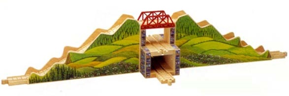 thomas the train mountain tunnel set