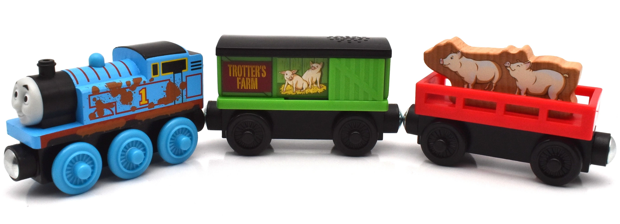 Thomas' Pig Pick-Up Thomas & Friends Wooden Railway 