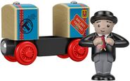 Sir Topham Hatt with passport from Traveling Sir Topham Hatt