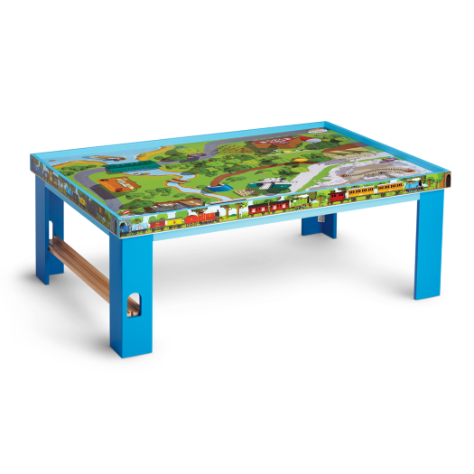 Thomas wooden discount railway train table