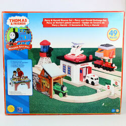 Percy and Harold Rescue Set | Thomas Wooden Railway Wiki